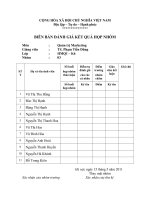 Các bước định giá tại Công ty Honda Việt Nam