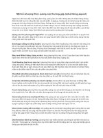 Một số phương thức quảng cáo thường gặp (advertising appeal)