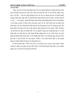 Phát triển dịch vụ ăn nhanh thực trạng và giải pháp