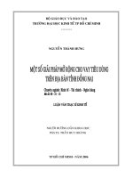 Một số giải pháp mở rộng cho vay tiêu dùng trên địa bàn tỉnh Đồng Nai