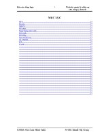 Website quản lý nhân sự cho công ty Intech