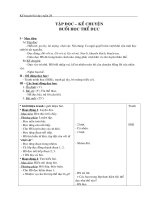 Giáo án môn Tập đọc lớp 3 - tuần 29