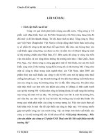  Giải pháp Marketing – Mix cho sản phẩm của công ty Cổ phần XNK Thuỷ sản Hà Nội xuất khẩu vào thị trường Mỹ