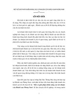 Một số giải pháp nhằm nâng cao lợi nhuận của Khách sạn Phương nam