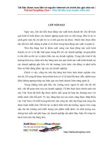 Hoàn thiện công tác hạch toán tiêu thụ hàng hoá và xác định kết quả tiêu thụ tai cty TNHH dau tu phat trien CN va TM T.C.I - .doc