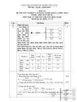 Đáp án đề thi lý thuyết điện dân dụng 19