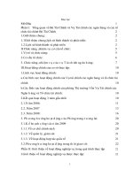 Báo cáo thực tập tại bộ tài chính và vụ tài chính