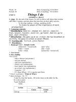 Giáo Án Anh Văn 6 Chuẩn Năm 2009 (tiết 29-53)