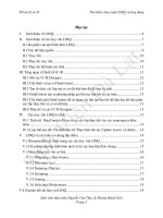 Đồ án kỹ sư II Tìm hiểu công nghệ LINQ và ứng dụng