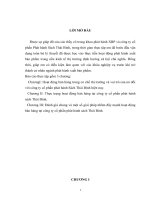 Thực trạng hoạt động bán hàng tại công ty cổ phần phát hành sách Thái Bình