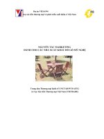 Nguyên tắc marketing dành cho các nhà xuất khẩu đồ gỗ mỹ nghệ