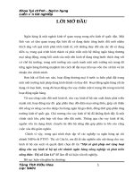 Một số giải pháp mở rộng hoạt động cho vay kinh tế hộ tại chi nhánh ngân hàng nông nghiệp và phát triển nông thôn- Thị xã Cửa Lò