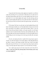 Bàn về hạch toán Chi phí sản xuất theo phương pháp kê khai thường xuyên trong các doanh nghiệp sản xuất.doc