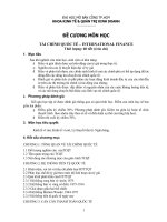 Tài chính quốc tế