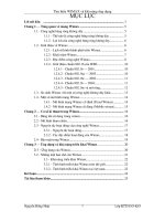 Tìm hiểu winmax và khả năng ứng dụng