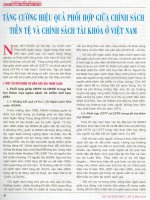 Tăng cường hiệu quả phối hợp giữa chính sách tiền tệ và chính sách tài khóa .pdf