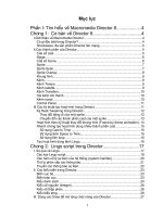 Tìm hiểu về Macromedia director 8 