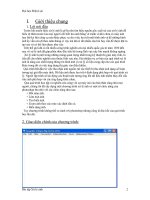 Phân tích xử lý ảnh