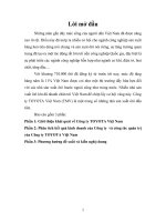 Phân tích kết quả kinh doanh của Công ty và công tác quản trị của Công ty TOYOTA Việt Nam .doc