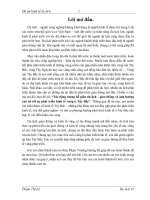 Tác động tương hỗ giữa du lịch – giao thông và ảnh hưởng của nó tới sự phát triển kinh tế vùng ở Tây Bắc