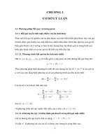 Phương pháp hồi quy và tương quan - Phân tích dãy số thời gian và dự báo Hồi qui tuyến tính một chiều ( tuyến tính đơn)