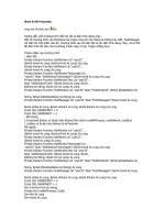 Show & Kill Processes