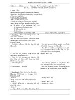 Tài liệu Giáo án môn Thủ công