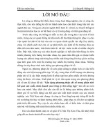 Vận dụng phương pháp chỉ số trong phân tích kết quả sản xuất, kinh doanh của Công ty Sơn tổng hợp