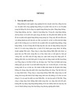 Chiến lược phát triển Tổng công ty cảng Hàng không Miền Bắc đến năm 2020