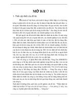 Thẩm định tài chính dự án đầu tư tổ hợp siêu thị kết hợp chung  cư văn phòng 21 tầng của công ty cổ phần phát triển nhà Bà rịa - vũng tàu