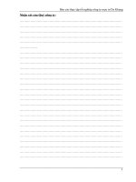 Báo cáo thực tập công ty mực in Dy Khang