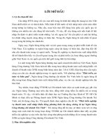 Phát triển nghiệp vụ thanh toán xuất nhập khẩu bằng phương thức tín dụng chứng từ tại Ngân hàng Công thương chi nhánh Trà Vinh