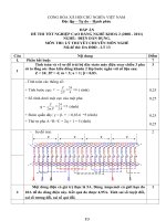 Đáp án đề thi lý thuyết điện dân dụng 13