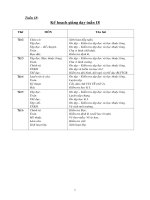 Tài liệu Giáo án môn Tiếng Việt tuần 18