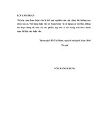 Hoàn thiện chính sách cổ tức của các Công ty thủy sản niêm yết trên Sở giao dịch Chứng khoán TP. Hồ Chí Minh