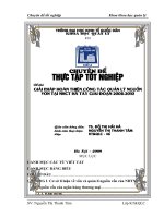 Giải pháp hoàn thiện công tác quản lý nguồn vốn tại vietinbank hà tây giai đoạn 2008 - 2010