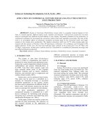 Sử dụng các chế phẩm enzyme để xử lý phần thịt củ đậu trong sản xuất thức uống