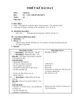 Giáo án Chính tả - Lớp 2 - Câu chuyện bó đũa