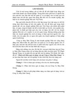 Phân tích hiệu quả sử dụng vốn tại Công ty May Đức Giang