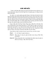 Thực trạng và giải pháp hoàn thiện công tác quản trị nhân sự tại công ty Máy tính việt nam I