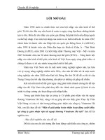 Một số giải pháp hoàn thiện hoạt động xuất khẩu tại công ty giao nhận vận tải ngoại thương Vinatrans Hà nội