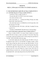 Đặc điểm tổ chức công tác kế toán tại Công ty cổ phần LICOGI 12