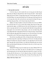 Giải pháp nhằm mở rộng tín dụng tiêu dùng tại chi nhánh Agribank Thăng Long