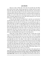 Một số giải pháp nhằm hoàn thiện phương thức thanh toán tín dụng chứng từ tại Vietinbank Thanh Xuân