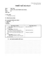 Giáo án Thủ công - Lớp 2 - Cắt dán phong bì - Tiết 2