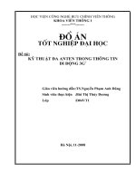 Kỹ thuật đa anten trong công nghệ thông tin di động 3G+