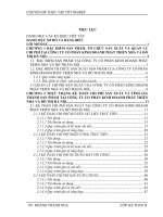 Hoàn thiện kế toán chi phí sản xuất và tính giá thành sản phẩm tại Công ty Cổ phần kinh doanh phát triển Nhà và Đô thị Hà Nội