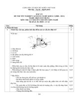 Đáp án đề thi lý thuyết điện dân dụng 42