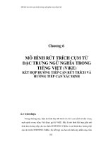 Mô hình rút trích cụm từ đặc trưng ngữ nghĩa trong tiếng việt 07