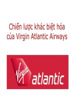 Chiến lược kinh doanh khác biệt của Virgin Group Slide 